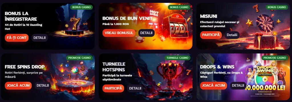 HotSpins Casino Bonus